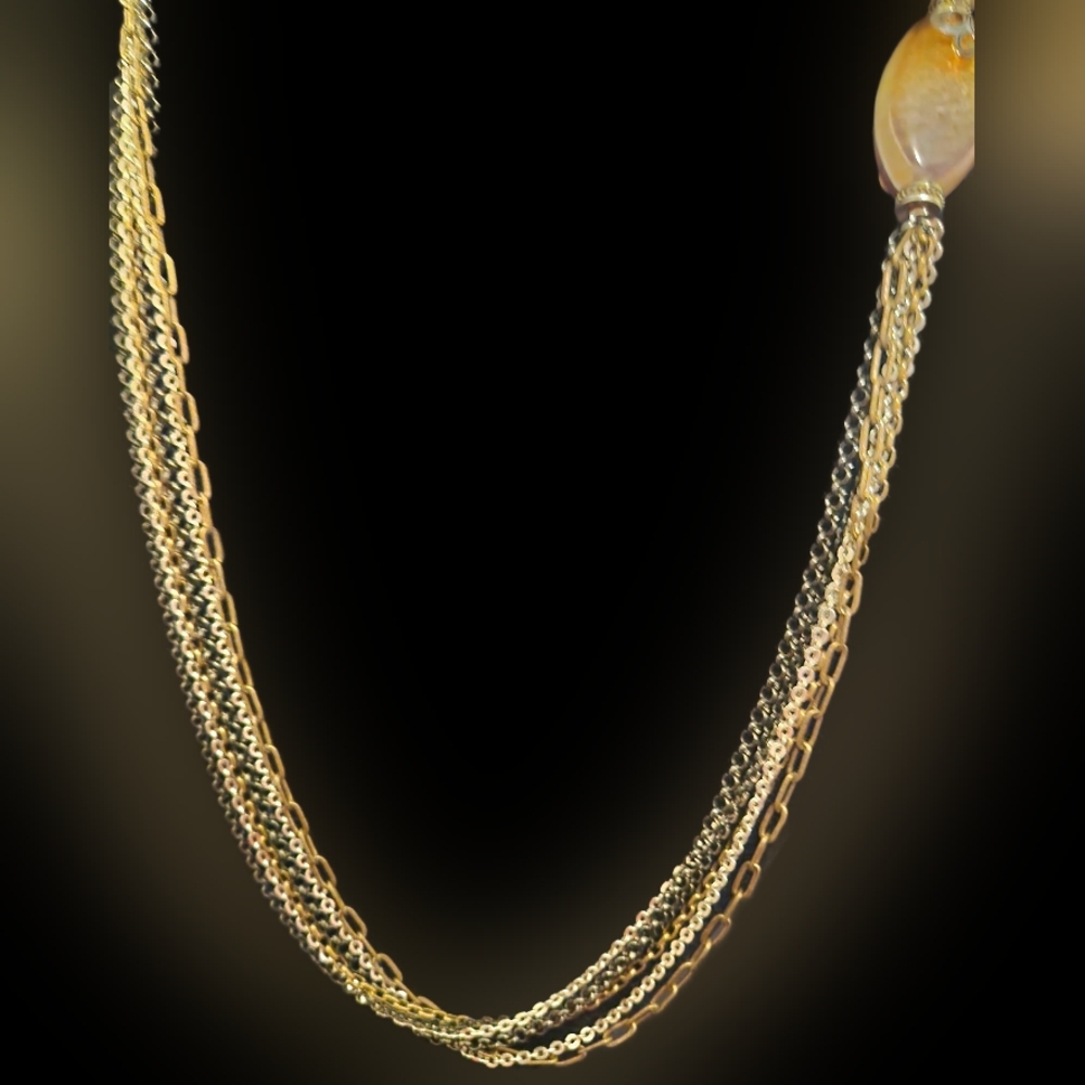 Brighton Retired 3 PC Jewlery set in a beautiful Amber color - Picture 2 of 11